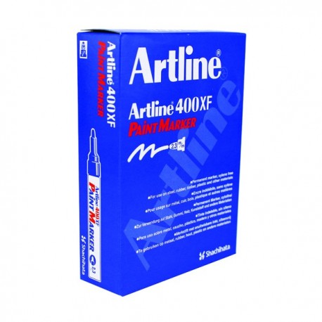 Artline 400 Paint Marker Yellow Pk12