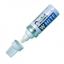 Pentel Paint Marker Bullet Tip Wht Pk12