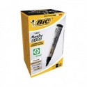 Bic 2300 Chisel Perm Marker Black Pk12