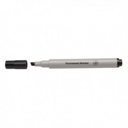 Chisel Tip Black Permanent Marker Pk10