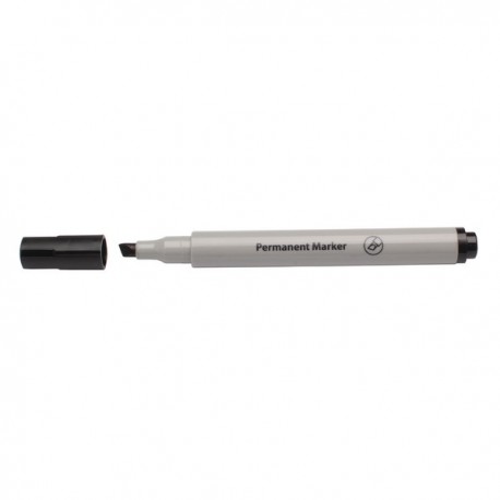 Chisel Tip Black Permanent Marker Pk10