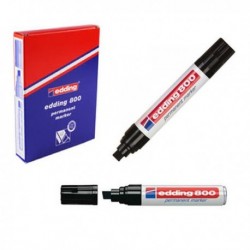 Edding 800 XL Chisel Tip Marker Blk Pk5