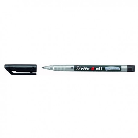 Stabilo Write4All Marker Fine Black Pk10