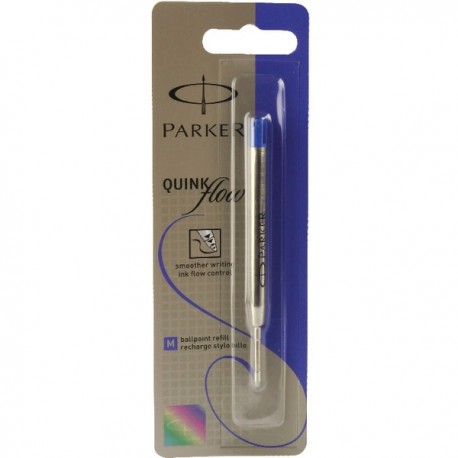 Parker Quink Blue Ballpoint Refill Pk12