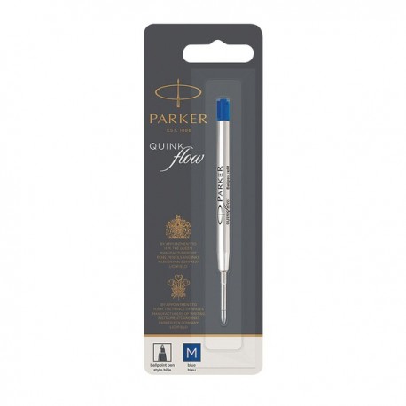 Parker Quink Blue Ballpoint Refill Pk12