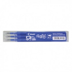 Pilot FriXion Refill Medium Blue Pk3