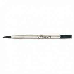Parker Black Rollerball Pen Refill Pk12