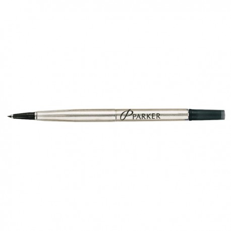 Parker Black Rollerball Pen Refill Pk12