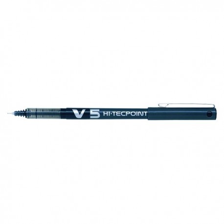 Pilot V5 HiTecpoint Pen X Fine Blk Pk12