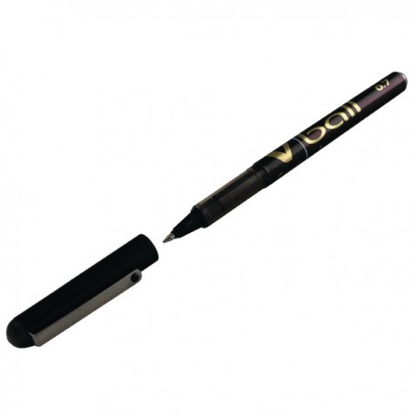 Pilot VBall Rollerball Fine Blk Pk12
