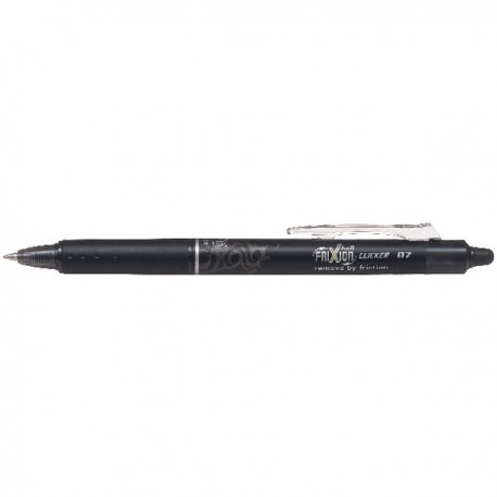 Pilot FriXion Clicker Pen Black Pk12
