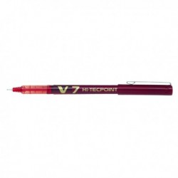 Pilot V7 HiTecpoint Pen Fine Red Pk12