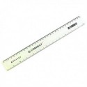 Q-Connect 300mm/30cm Clear Ruler
