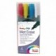 Pentel Liquid Chalk Marker Med Asstd Pk4