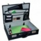 Monolith Expanding Attache Case PVC Blk