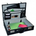 Monolith Expanding Attache Case PVC Blk