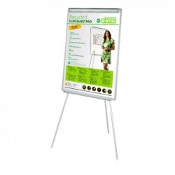 Bi-Office EarthIt Wh A1 Flipchart Easel