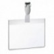 Durable Visitor Badge Clear Strap Pk25