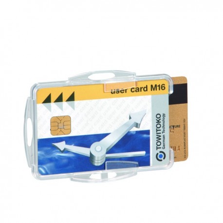 Durable Duo Pass Holder No Clip Pk50