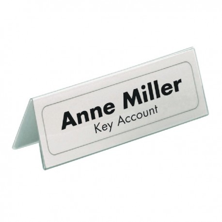 Durable Badgemaker Insert 52x100 Pk40