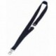 Durable Black Textile Necklace 20mm Pk10