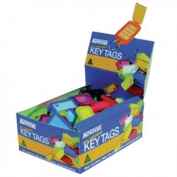 Kevron Clicktag Key Tag Asstd Pk100