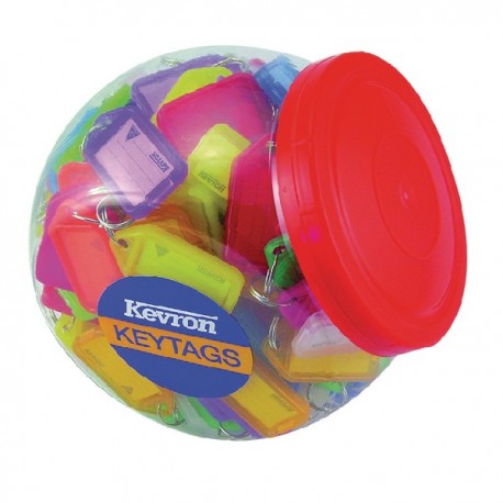 Kevron Clicktag Key Tab Tub Asstd Pk150