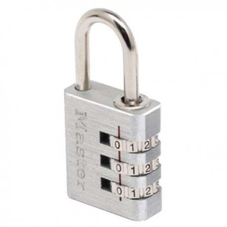 Masterlock Combination Padlock Alum 30mm