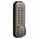 Lockit Chrome Push Button Digital Lock