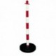 Bi-Pose Red/White Post And Base