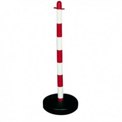 Bi-Pose Red/White Post And Base
