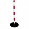 Bi-Pose Red/White Post And Base