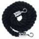 Rope 25mm x150cm Chrome Hooks Blk