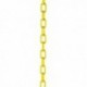 Yellow Plastic Chain 10mm Short Link 25M