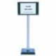 PVC Post 110Cm / Sign Holder A4 370445