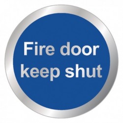 Fire Door Keep Shut RDS15 Sign