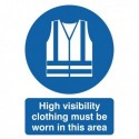 Hi Vis Clothing Must be Worn A4 Sign