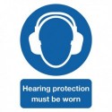 Ear Protection Must be Worn A4 PVC Sign