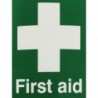 First Aid 150x110mm Self-Adh Sign