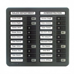 Indesign Grey 20 Name In/Out Board
