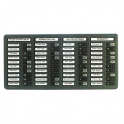 Indesign Grey 40 Name In/Out Board