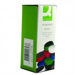 Q-Connect 25mm Assorted Magnet Pk10