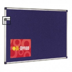 Bi-Office Noticeboard 600x900mm Blue
