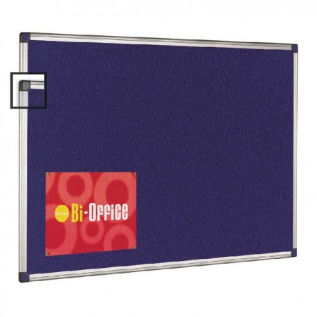 Bi-Office Noticeboard 600x900mm Blue