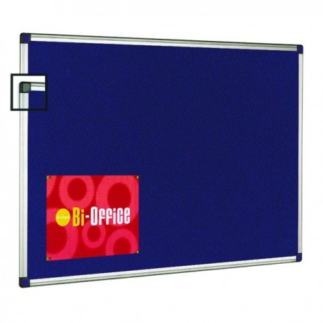 Bi-Office Noticeboard 1800x1200mm Blue