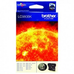 Brother LC980BK Black Ink Cart LC-980BK
