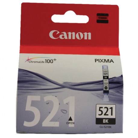 Canon CLI-521BK Black Inkjet Cartridge