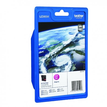 Brother Magenta LC985M Inkjet Cartridge