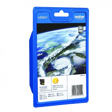 Brother LC985Y Yellow Inkjet Cartridge