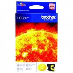 Brother LC980Y Yellow Inkjet Cartridge